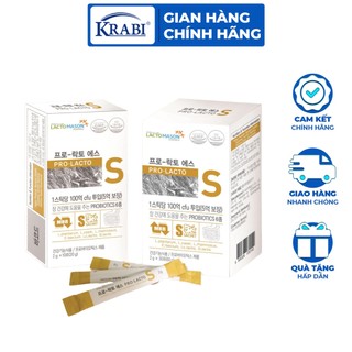 Men vi sinh pro lacto - s bổ sung vi khuẩn có ích & hỗ trợ chức năng hệ tiêu hóa - 30 gói/hộp