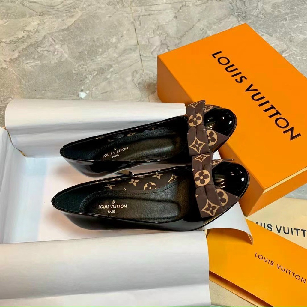 Dép GC Cao 5 Phân Mũi Tròn Và Nhọn Gắn Nơ Siêu Xinh size 35-38