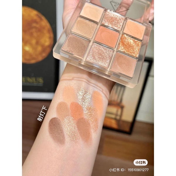 Có sẵn - Bảng phấn mắt 3CE Butter Cream Eye Palette tone nâu ấm siêu x