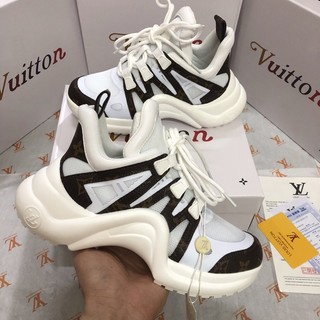 Giày Sneaker LV Archlight Trainer White Women’s 36-39