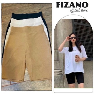 Quần legging nữ quần đùi len tăm lửng ngố tập gym yoga nâng mông siêu hot Fizano