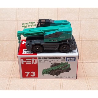 Xe mô hình tĩnh tomica - KOBELCO CRANE - xe cần cẩu (chiều dài cần cẩu 15cm)