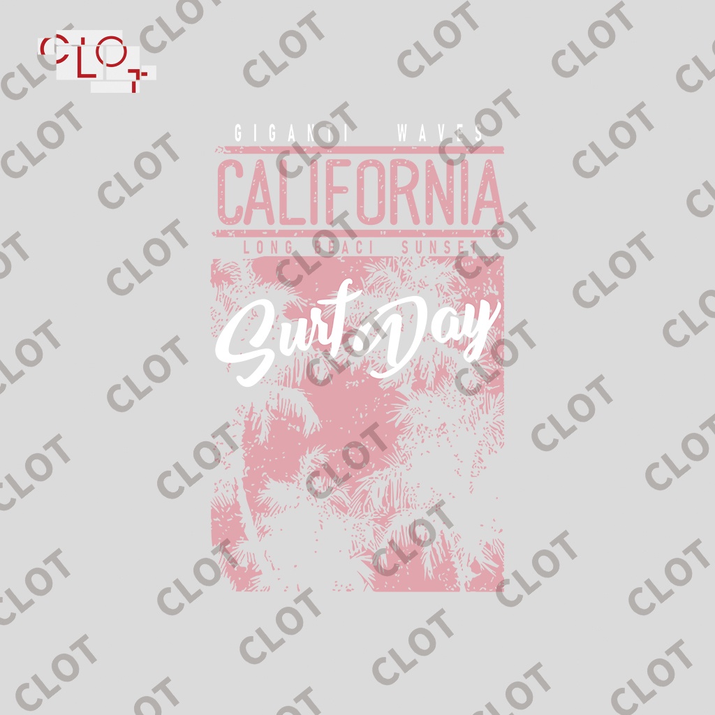 CLOT local brand Áo thun thể thao oversize thời trang nữ vintage Nâu xám ulzzang 100%cotton