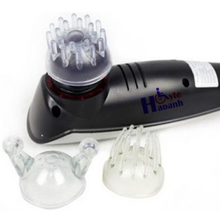 MÁY ĐẤM LƯNG, MASSAGE CẦM TAY LC-2007AA (3 đầu matxa)