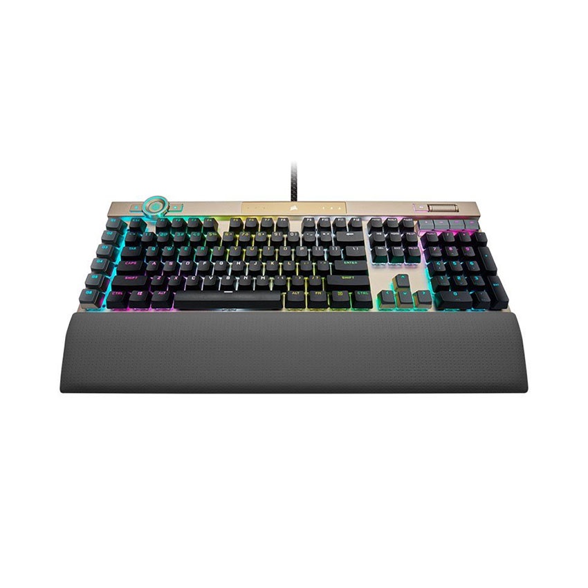 Bàn Phím Cơ Có Dây - Corsair K100 Midnight Gold RGB | Optical Switch
