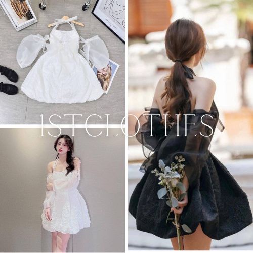 Váy tay bồng dáng xòe 1STCLOTHES