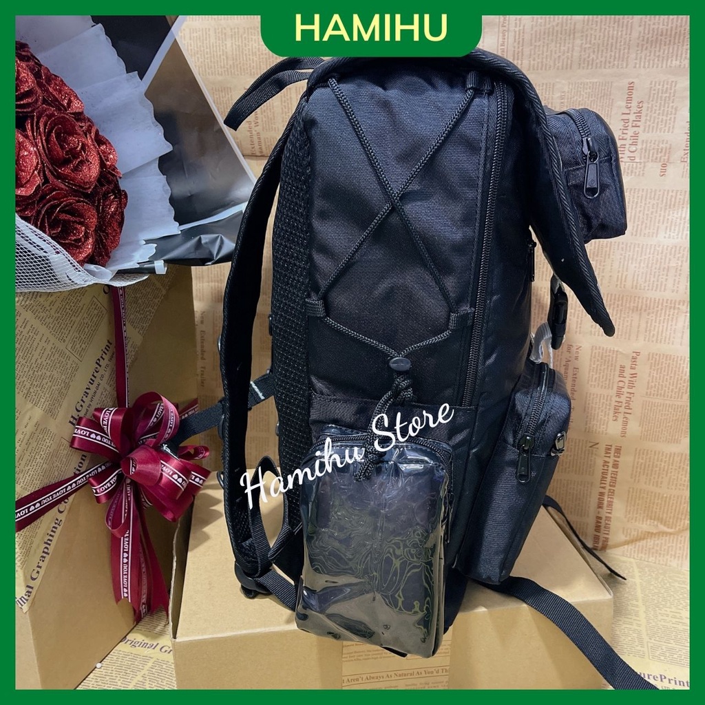 Balo đi học, balo thời trang Hamihu HM6, balo đựng laptop có chữ Colkids Club phong cách Hàn Quốc