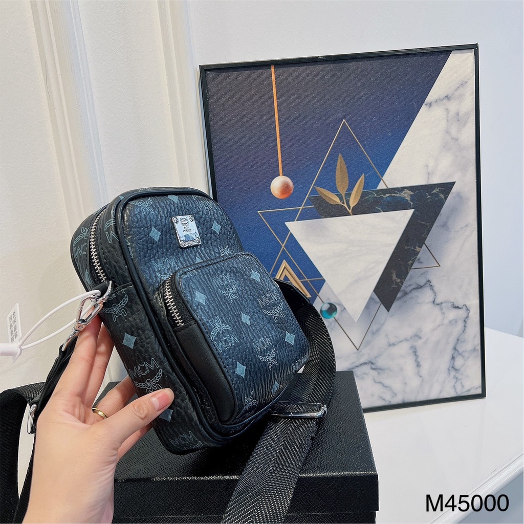 Túi Đeo Chéo M.C.M Full Box Trẻ Trung Phối Đồ Cực Đẹp