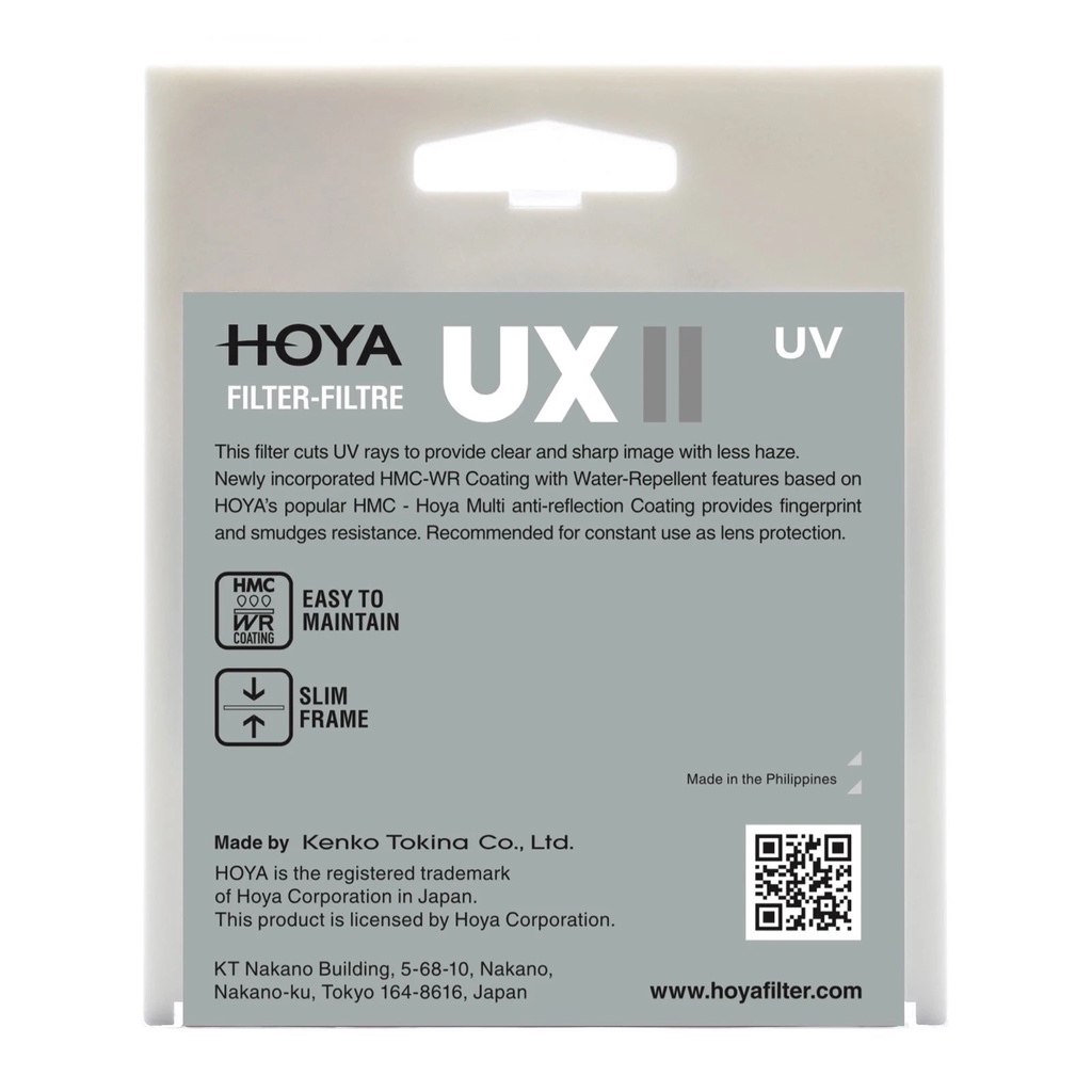 Kính lọc Filter Hoya UX II CPL, Hàng chính hãng