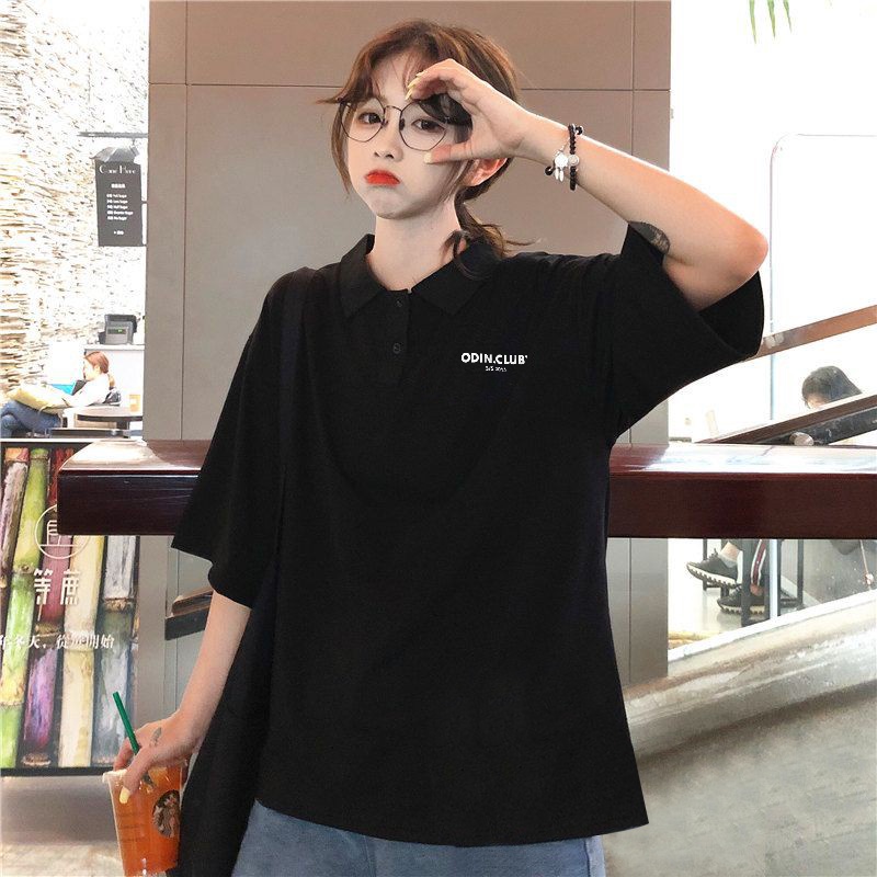Áo Polo UNISEX Nam Nữ Mặc Đẹp OVERSIZE Form Rộng Tay Lỡ Có Cổ LOCABRAND Chất Cá Sấu Cao Cấp In Chữ Odin Fanshion Trendly | BigBuy360 - bigbuy360.vn