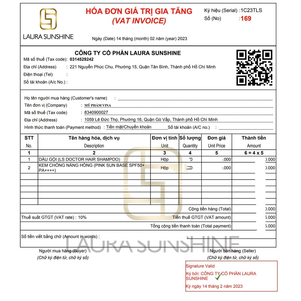 Dầu gội Doctor Hair Shampoo Laura Sunshine Nhật Kim Anh 500ML - giúp giảm rụng tóc tặng lược gội đầu