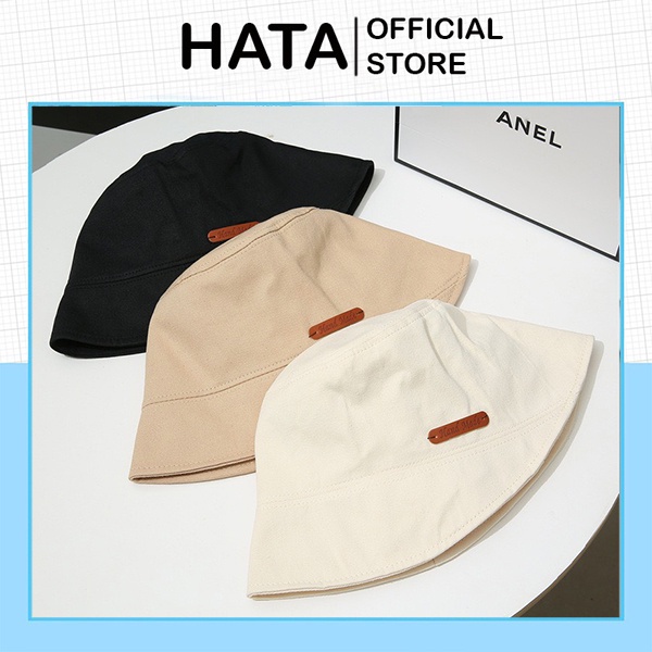 Mũ Bucket Nón Tai Bèo Vành Cụp Chất Kaki Cao Cấp Handmade 500 Form Nam Nữ Cực Đẹp - Hata24h