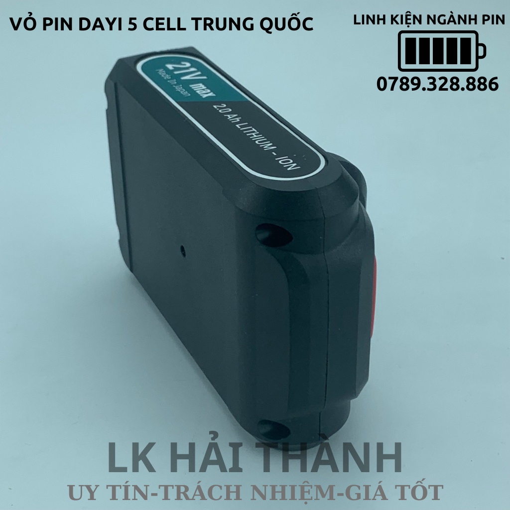 Vỏ mạch pin Rakuten trung quốc 5s1p 5cell 18650 18v