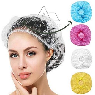 Set 10 mũ nilon trùm tóc khi tắm hoặc ủ tóc tiện lợi dùng 1 lần
