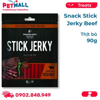 Treats Stick Jerky Beef 90g - Thịt Bò Petmall