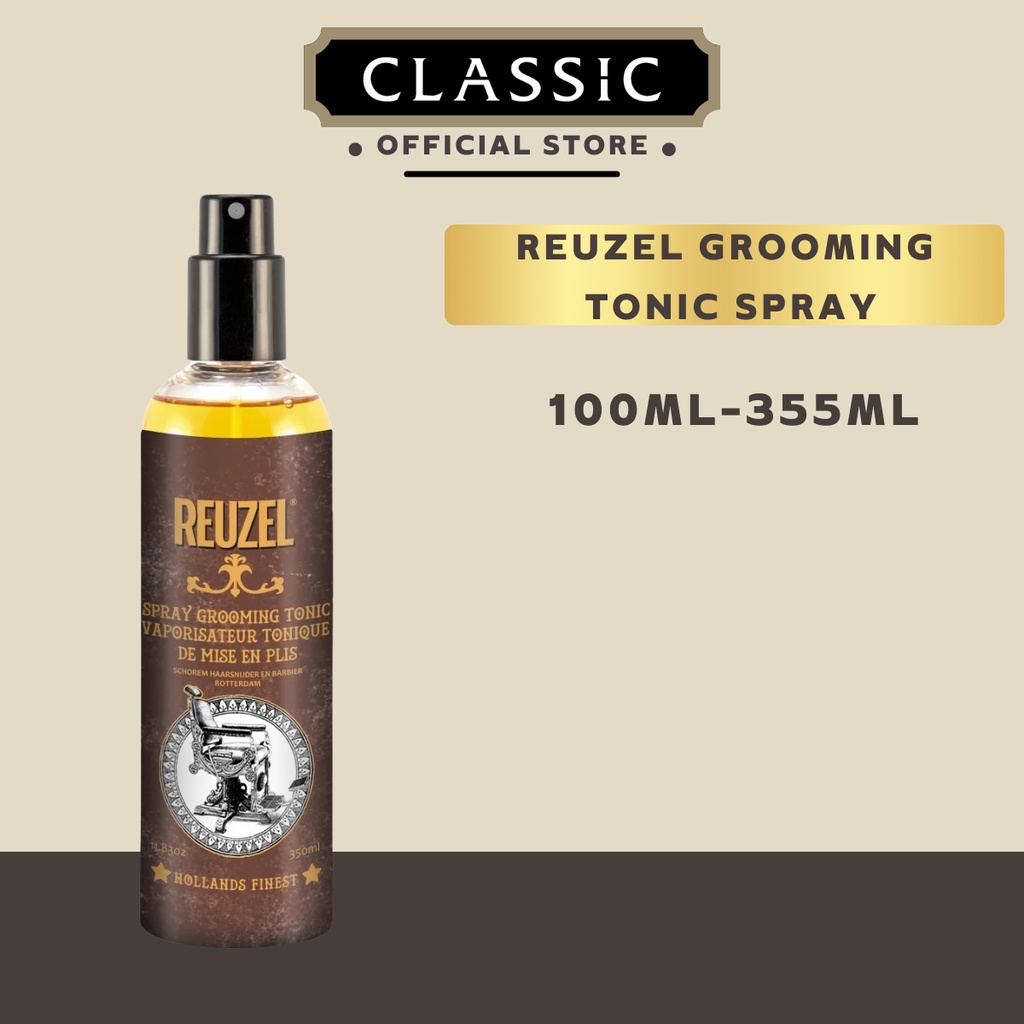 [Mã BMTTC60 giảm đến 60K đơn 50K] Xịt Tạo Phồng Reuzel Grooming Tonic Spray 355ml