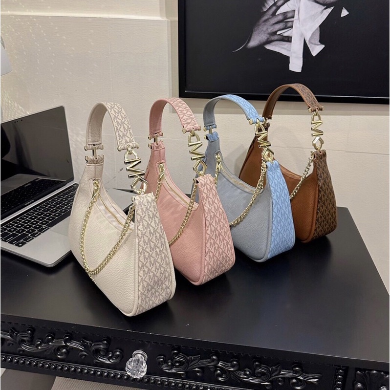 Túi nữ - túi kẹp nách thời trang nữ Quai Chữ Khắc Logo