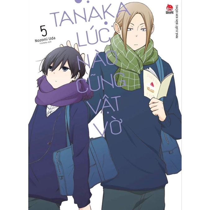 Truyện tranh - Tanaka lúc nào cũng vật vờ - Lẻ tập 1 2 3 4 - Nxb Kim Đồng