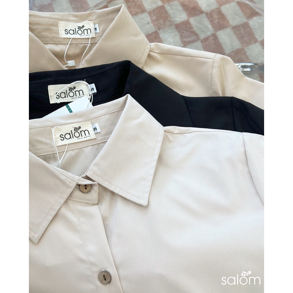 Đầm sơmi basic SALOM Shp12