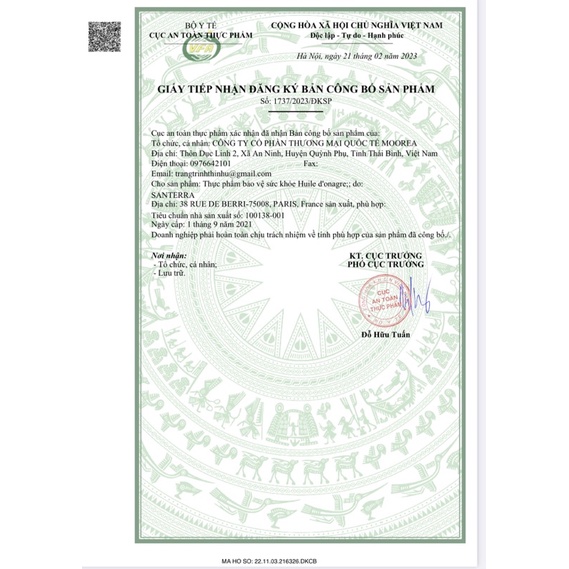 Viên Uống Tinh Dầu Hoa Anh Thảo Santerra Pháp, Cân Bằng Nội Tiết Tố Nữ 200 Viên