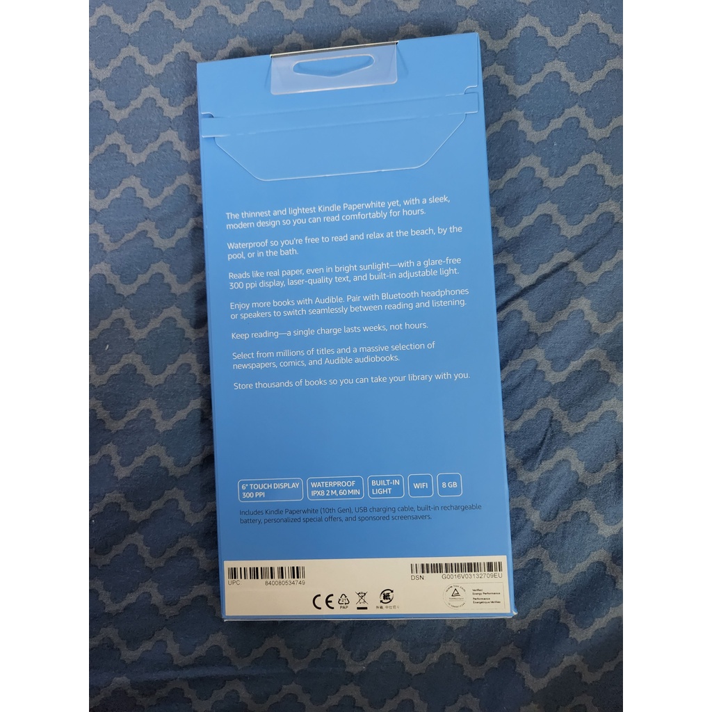 (Góc pass đồ giá rẻ) Máy Đọc Sách Kindle Paperwhite Gen 10 (8GB) - Hàng Mỹ | BigBuy360 - bigbuy360.vn
