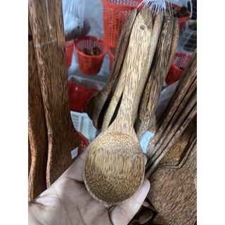 Chén bát gáo dừa, muỗng gỗ dừa ( thanh lý )