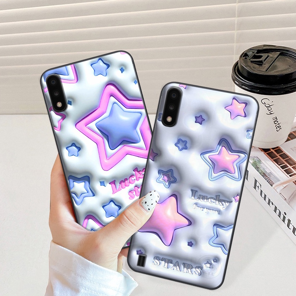 Ốp Samsung A01 / A02 in phẳng hiệu ứng 3D giả nổi siêu thật, cực xinh, cá tính