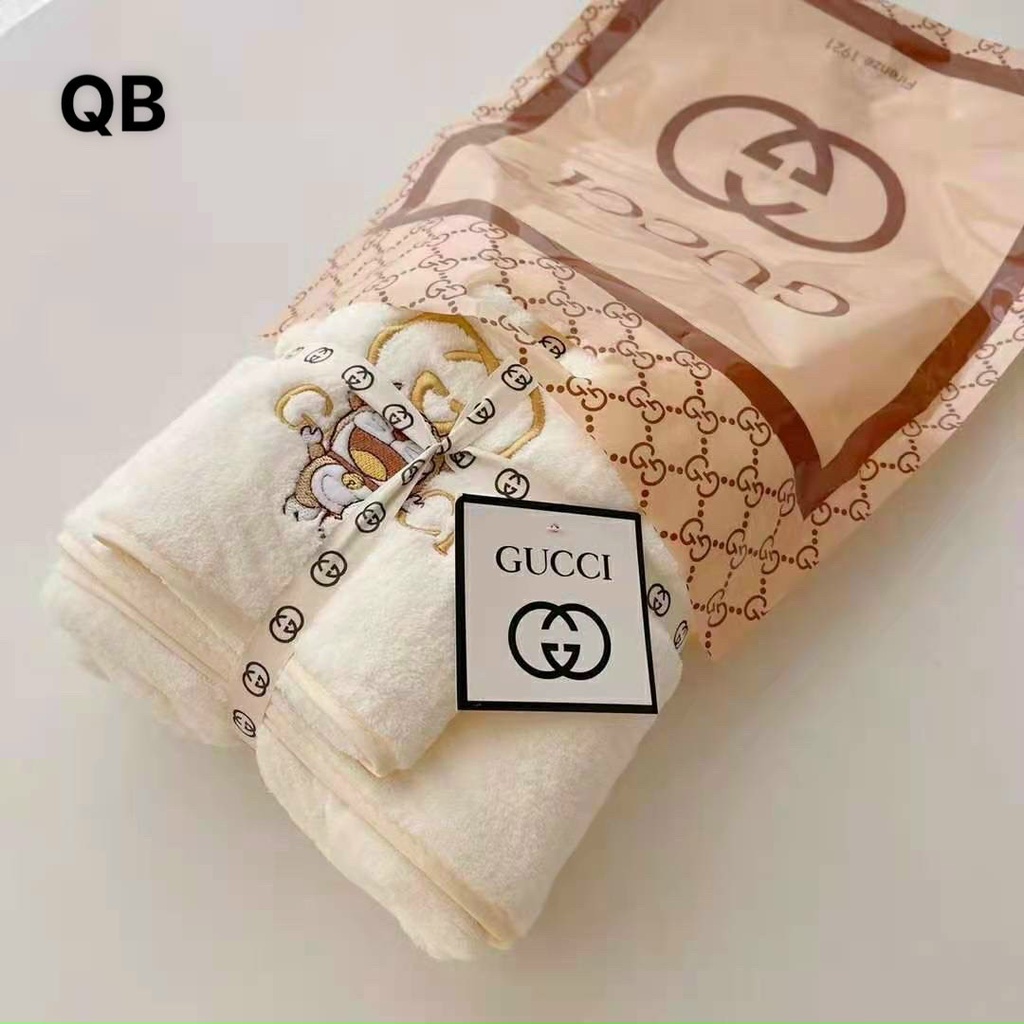 Set 2 Khăn Tắm Siêu Thấm Hút Đa Năng Tiện Dụng