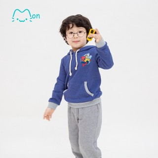 Bộ nỉ cho bé trai chất liệu nỉ chân cua cao cấp,bộ nỉ hoodie bé trai, cho bé 2,3,4,5,6,7,8,9 tuổi monbabies bmnt22w011