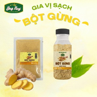 Bột gừng mịn nguyên chất Ông Ney thơm cay nồng, gia vị nấu ăn tự nhiên không tạp chất