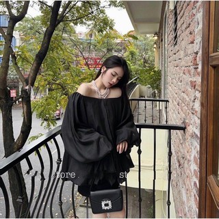 Áo trễ vai cánh dơi