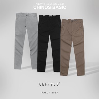 Quần Khaki Trơn Nam Cao Cấp Công Sở, Dáng Basic Phong Cách Trẻ Trung - CHINOS BASIC