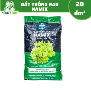 Đất Sạch Trồng Rau Namix - Bao 20dm³ ~ 12kg - Chuyên Trồng Các Loại Rau ăn Lá, Rau Mầm, Rau Gia Vị…
