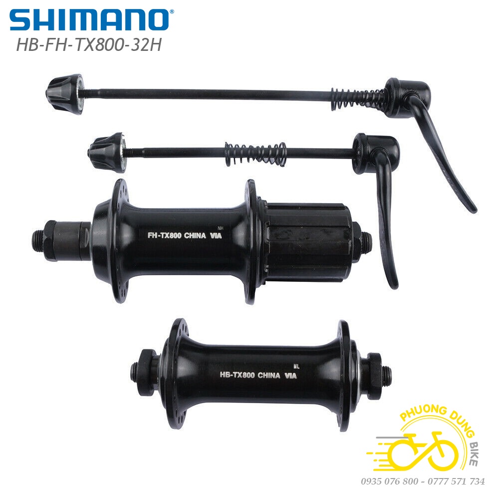 Moay ơ  Hub xe đạp SHIMANO HB-FH TX800 32 Lỗ