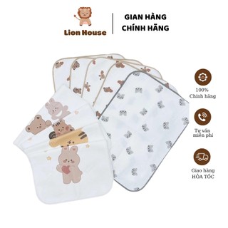 Lót chống thấm cotton 4d họa tiết hàn quốc cho bé