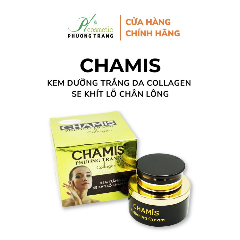Kem Dưỡng Trắng Da COLLAGEN CHAMIS  - Giúp Làm Mịn Da, Se Khít Lỗ Chân Lông