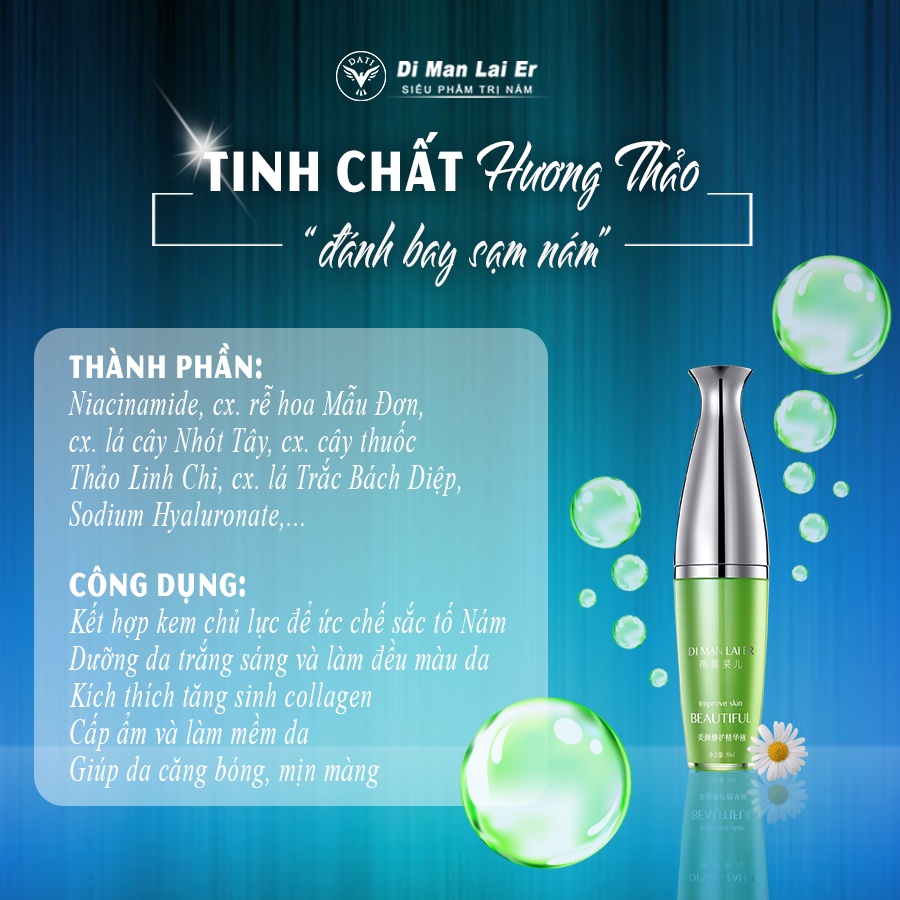 Tinh chất nám Hương Thảo 30ml (Dimanlaier Hồng Kong)