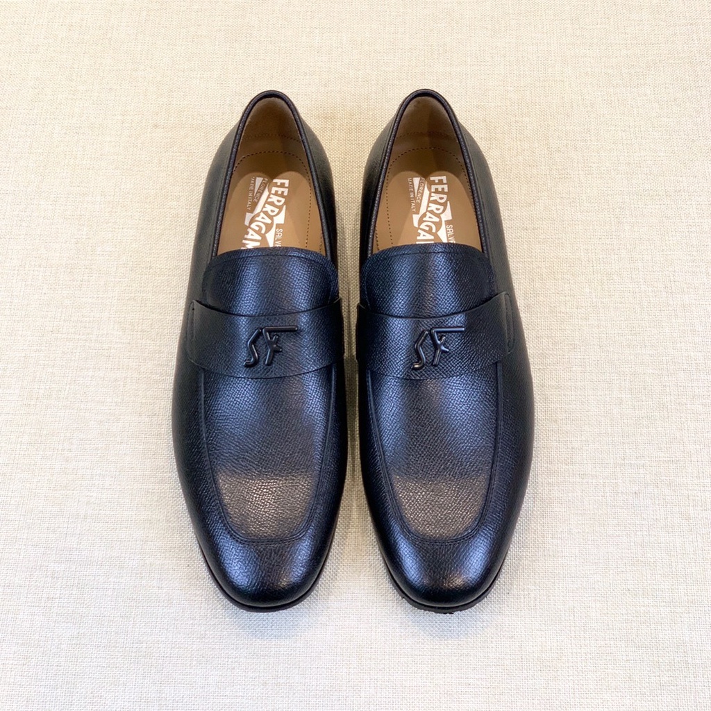 Giày tây lười nam da thật thời trang cao cấp Salvatore Ferragamo phong cách thanh lịch, thời thượng