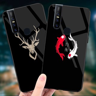 Ốp Lưng VIVO V15 (1819) Mặt kính cường lực cao cấp, sáng bóng, Thiết kế độc quyền