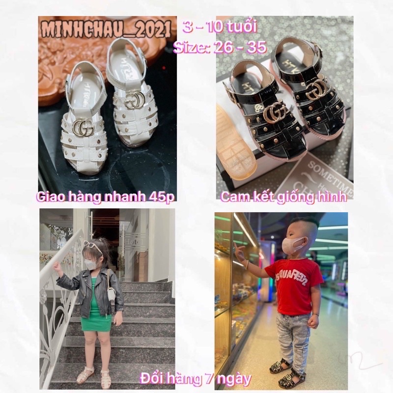 Dép Sadall gc rọ cho bé hàng đẹp đi êm chân