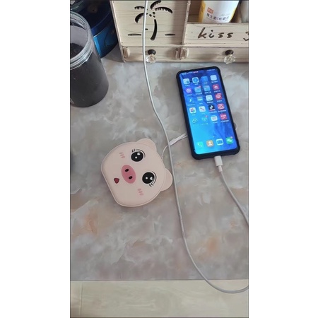 Sạc Dự Phòng Gấu Dâu Lotso Strawberry Toy Story 20000mah