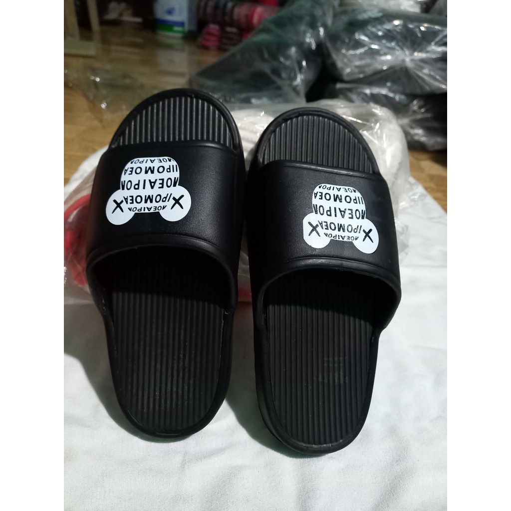 DÉP QUAI NGANG, DÉP BÁNH MÌ ĐÚC NGUYÊN KHỐI ĐỘN ĐẾ HÌNH GẤU 3D KUTE MẪU MỚI CHO NAM