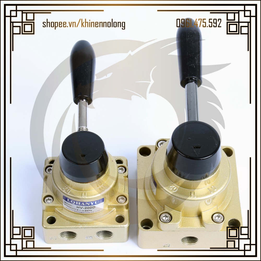 Van Gạt Tay Khí Nén HV-02 / HV-03 / HV-04