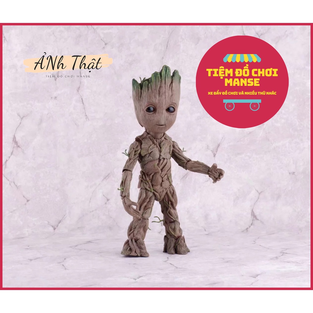 Mô Hình Siêu Ngầu Và Dễ Thương Có Khớp Cử Động Baby Groot - Guardians of the Galaxy