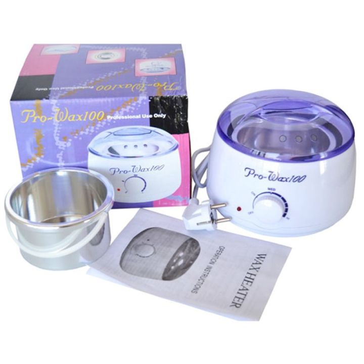 Nồi nấu sáp wax lông, máy nấu sáp wax triệt lông tại nhà, SPA loại nồi PRO100, PRO200, Nồi chống dính tặng kèm sáp wax