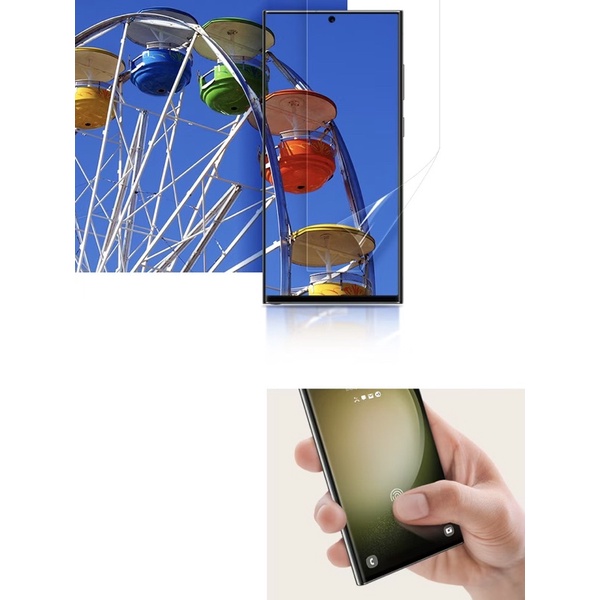 Chính hãng nguyên seal-Combo dán bảo vệ màn hình Screen Protector cho Samsung Galaxy S23/S23+/S23 Ultra