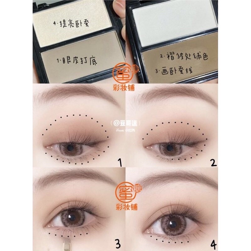 Phấn tạo khối và bắt sáng Novo 2 màu nội địa Trung