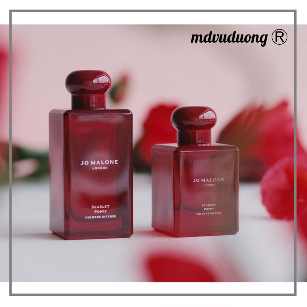 Nước Hoa Jo Malone Scarlet Poppy Cologne Intense 10ml