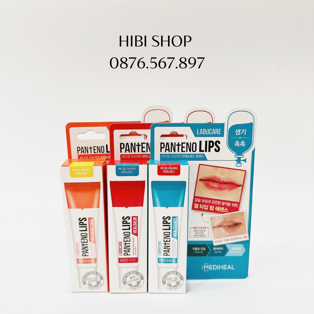 Kem Dưỡng Môi Ban Ngày/ Đêm Mediheal Làm Mờ Thâm Môi, Mềm Môi - Mediheal Labocare Panteno Lips 10ml
