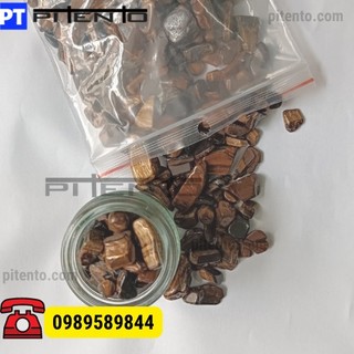 1 kg vụn đá thạch anh mắt hổ giá sỉ cho đại lý